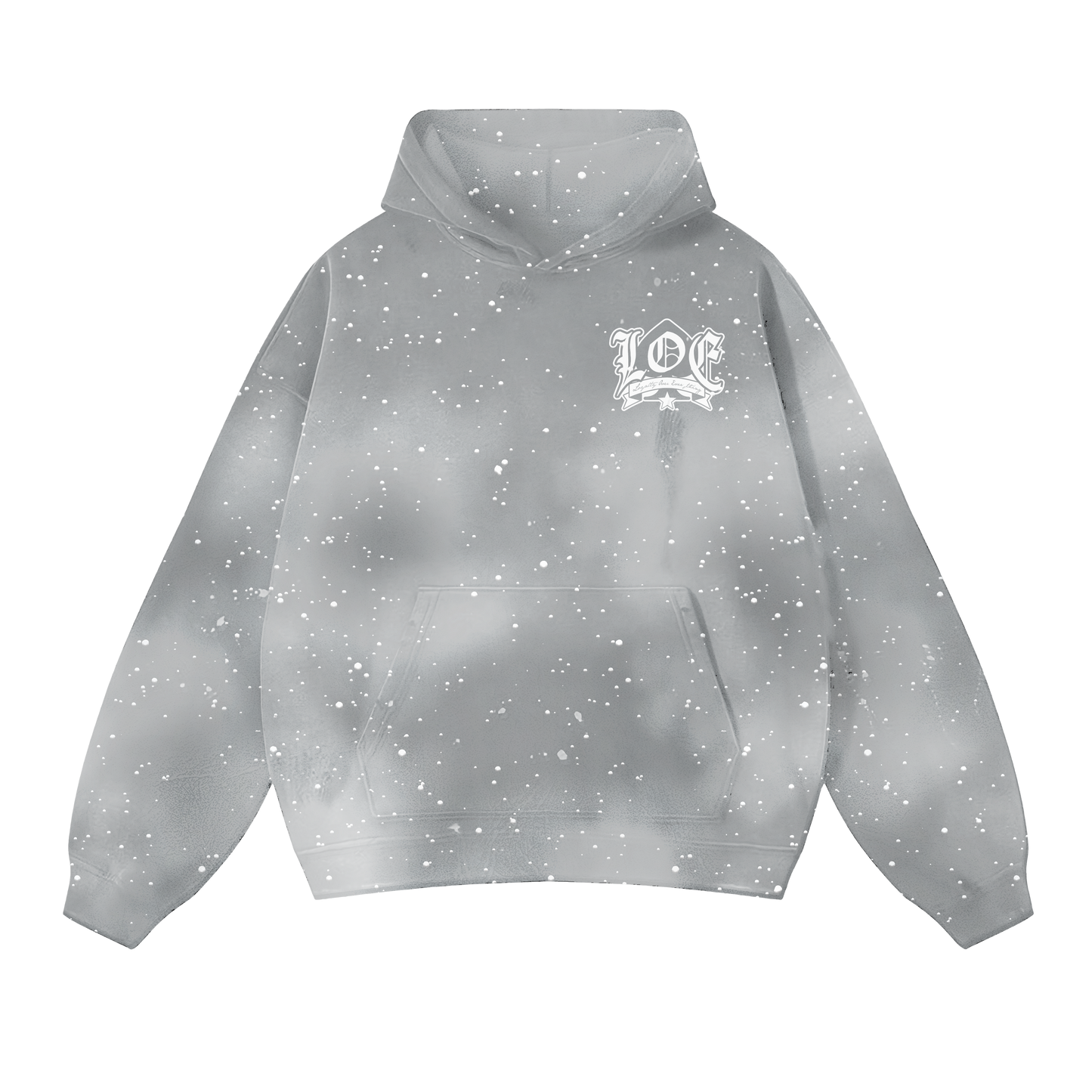 "LOE" Full Rhinestone Hoodies