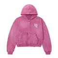 LOE Zip-Up Hoodie (Pink)